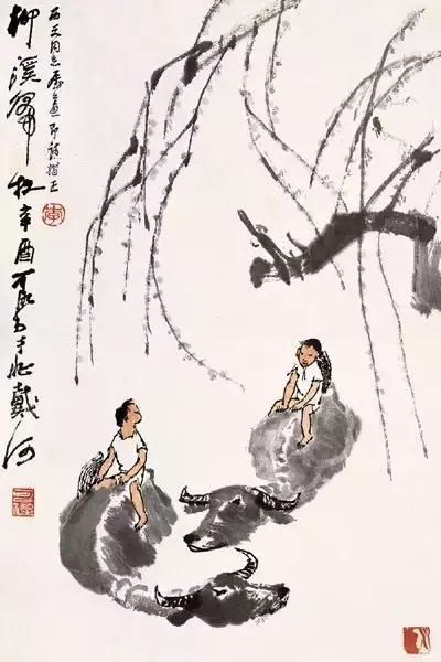 中國畫12位頂尖大師之作，堪稱一絕！